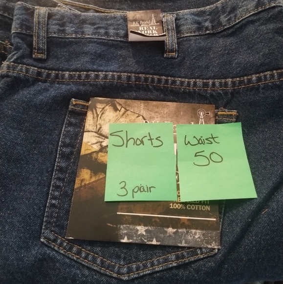 Men's size 50 jeans shorts (price is for each pair) - Picture 1 of 2